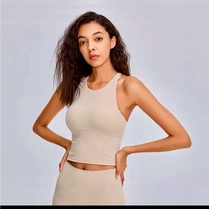 Tank top with built in bra